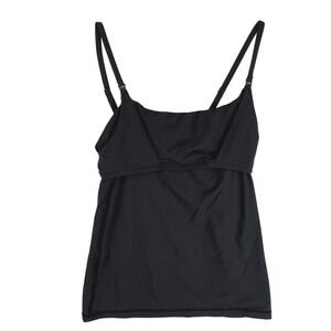 Skims Girl Kids Black Activewear Camisole Tank Top Shelf Bra Small S/P/CH